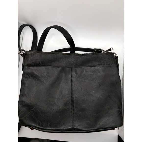 Patricia Nash Black Tooled Leather Crossbody - Picture 2 of 7